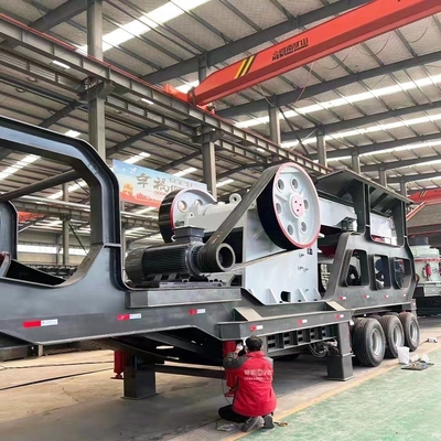 Vervaardiging van mobiele breekmachines met levenslange levering van onderdelen