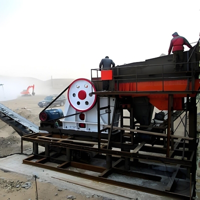 100-300mm Outlet Grootte KE96 Steen Aggregate Quarry Granite Pec Jaw Crusher voor de markt
