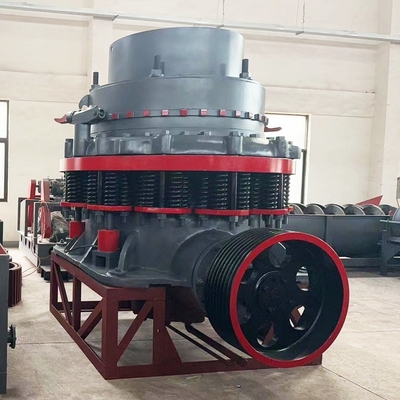 60-300tph Ore Spring Cone Crusher in en Iron Grey met AC Motor