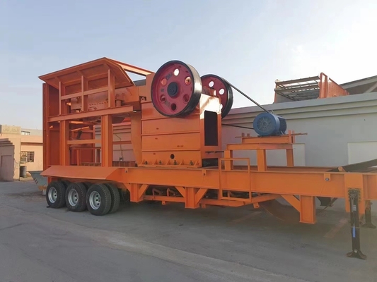 Vervaardiging van mobiele breekmachines met levenslange levering van onderdelen