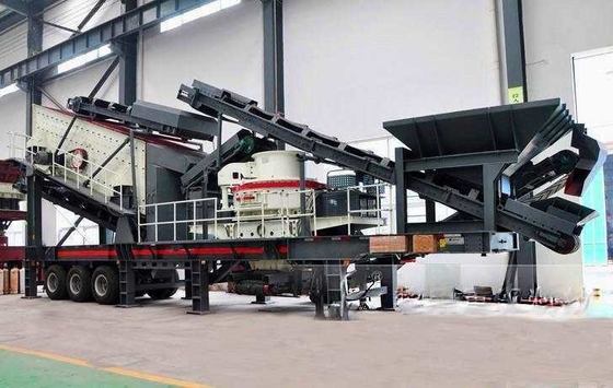 Mobiele kaakbreker fabriek YD938E69 Markten Kalksteen Granit Basalt voor wereldwijde kopers