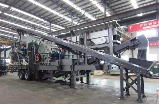 Y3S1848F1210/Y3S1860F1214/Y3S2160F1315 mobiele breekmachine met jaw impact conr van de Chinese