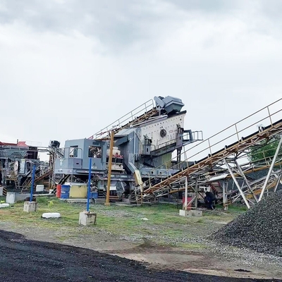 Aanpassing Chinese exporteur biedt handige mijnbouw crawler mobiele impact crusher