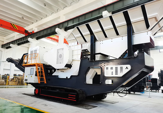 50-100 mm uitlaatgrootte draagbare integratietype slagbreker voor steengroevebreker