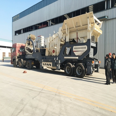Outlet Grootte 8-13mm Y3S1848Y90 Tracked Mobile Quarry Cone Crusher Machine Steenbreker