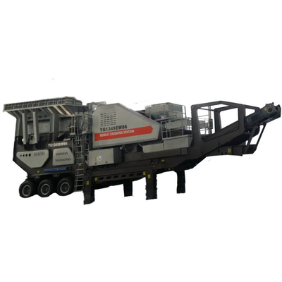 70-150tph Erts Mobile Jaw Crusher Machine Line met en YD1349E912 Technische begeleiding