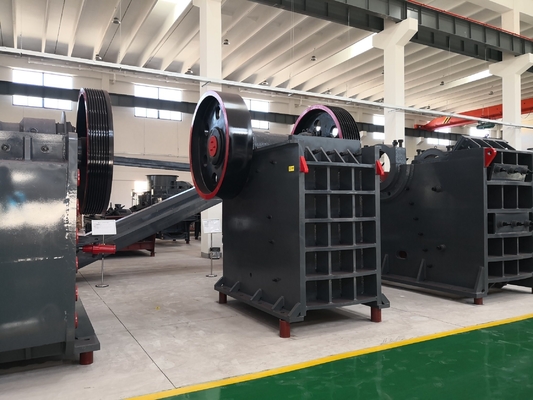 Grote kaakbreker en zandmachine met ISO-certificering rechtstreeks geleverd