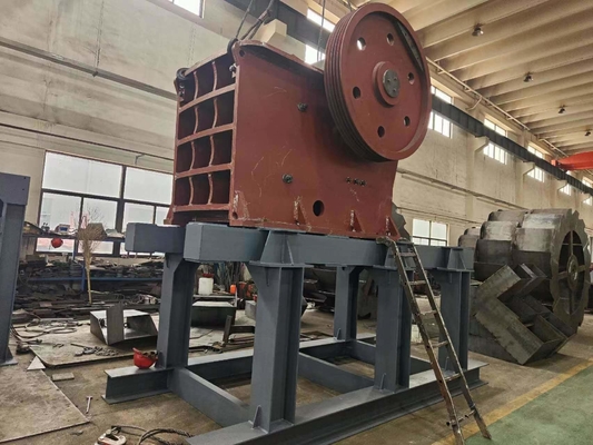 Grote kaakbreker en zandmachine met ISO-certificering rechtstreeks geleverd