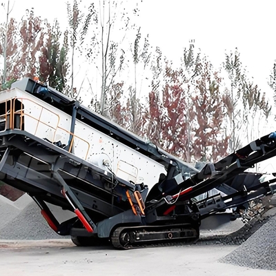 Perfecte after-sales service Crawler type mobiele impactcrushers voor Granite Quartz Pebble