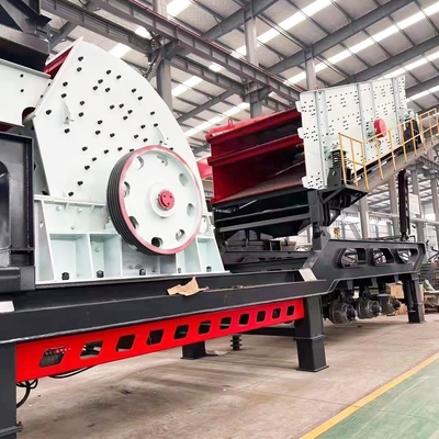 Draagbare knoopkegelcrusher voor het breken van granit YD938E69/YD1142E710