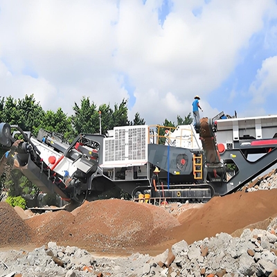 80-250kw Motor Power Mobile Jaw Impact Cone Crusher Plant voor 150-300tph Capaciteit