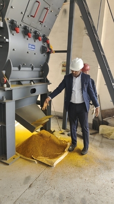 Europese versie van ijzergrijze ruwe slijpruwe molen voor zandmaterialen
