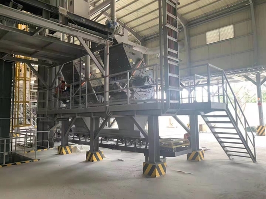 Installatie onder technische begeleiding ijzergrijze minerale hamermolen Mica slijpmolen