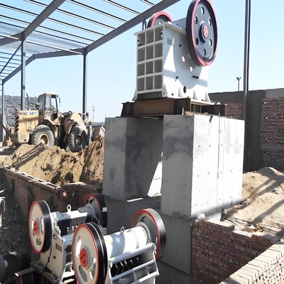 PE600*900 Steengroeve Goudmijn Steengroever Maagbreker Breekinstallatie Onder Technische Begeleiding