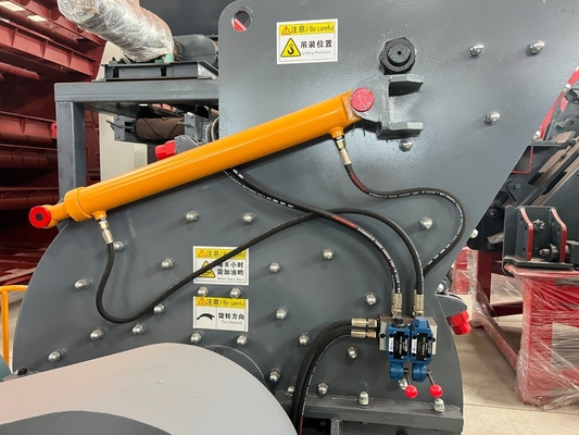 Ertsmaterialen PC Grof poeder hamer molen productielijn bij 550-800 mm rotatiesnelheid