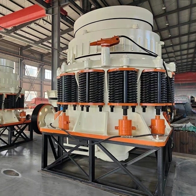 Inlaat Grootte 35-300mm AC Motor Spring Cone Stone Crusher voor uw vereiste