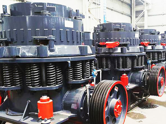 Inlaat Grootte 35-300mm AC Motor Spring Cone Stone Crusher voor uw vereiste