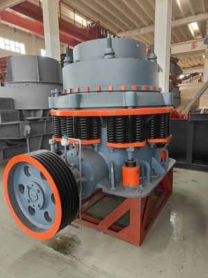 Inlaat Grootte 35-300mm AC Motor Spring Cone Stone Crusher voor uw vereiste