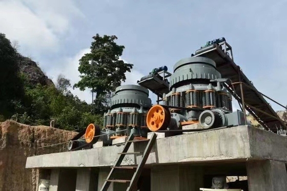 30-280kw motorvermogen aanpassing veer kegelbreker voor middelgrote hardheid broos erts