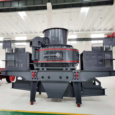 60-520tph VSI zandmachine in ijzergrijke kleur met levenslange reserveonderdelen