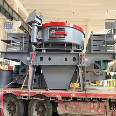 60-520tph VSI zandmachine in ijzergrijke kleur met levenslange reserveonderdelen