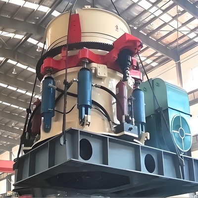 76-320 mm Inlaatgrootte HP-serie 1200 Hydraulische kegelbreker voor kalksteenmaterialen