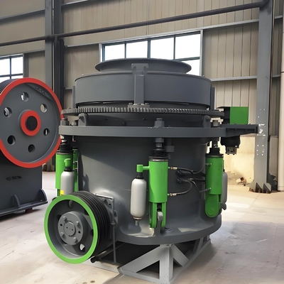 76-320 mm Inlaatgrootte HP-serie 1200 Hydraulische kegelbreker voor kalksteenmaterialen