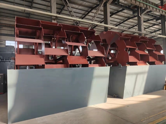 Wielzandwasser met rotatiesnelheid 5-21r/min Motortype wisselstroommotor